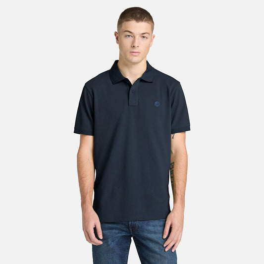 Camisa Polo de algodón para hombre Oyster River con logo