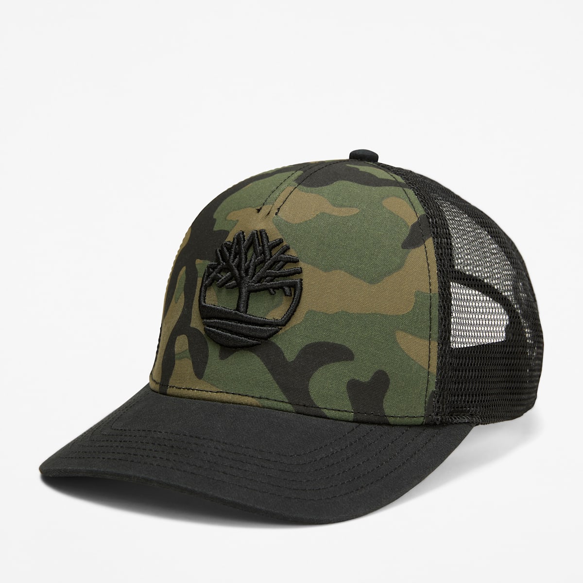 Gorra con estampado de Camo Trucker