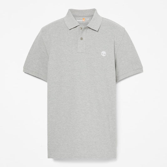 Polo de manga corta de algodón Oyster River para hombre