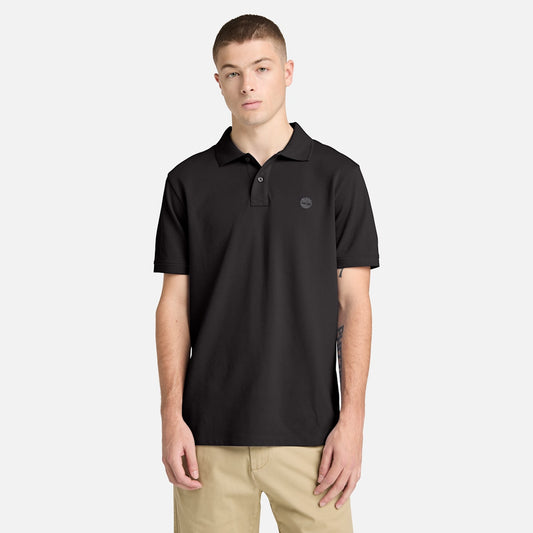 Camisa Polo de algodón para hombre Oyster River con logo