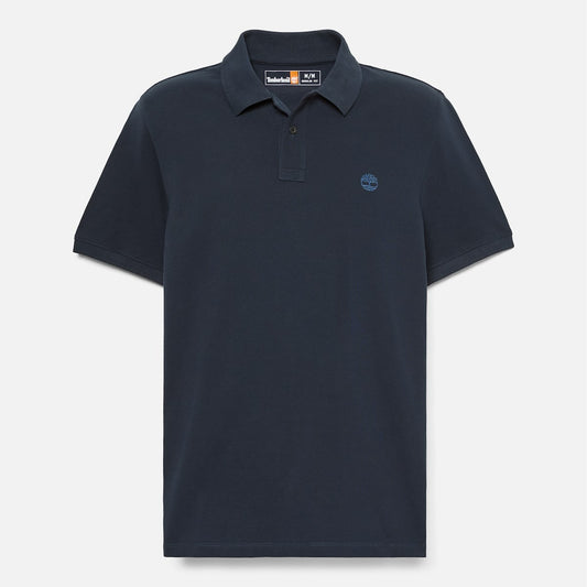 Camisa Polo de algodón para hombre Oyster River con logo