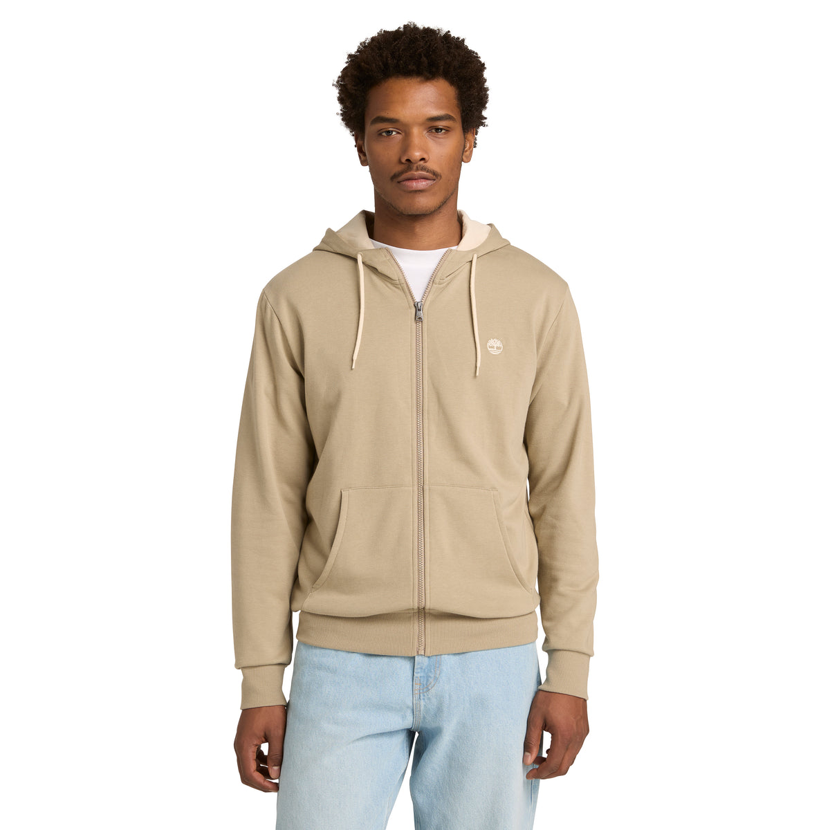 Sudadera Oyster River con gorro y cierre completo para hombre