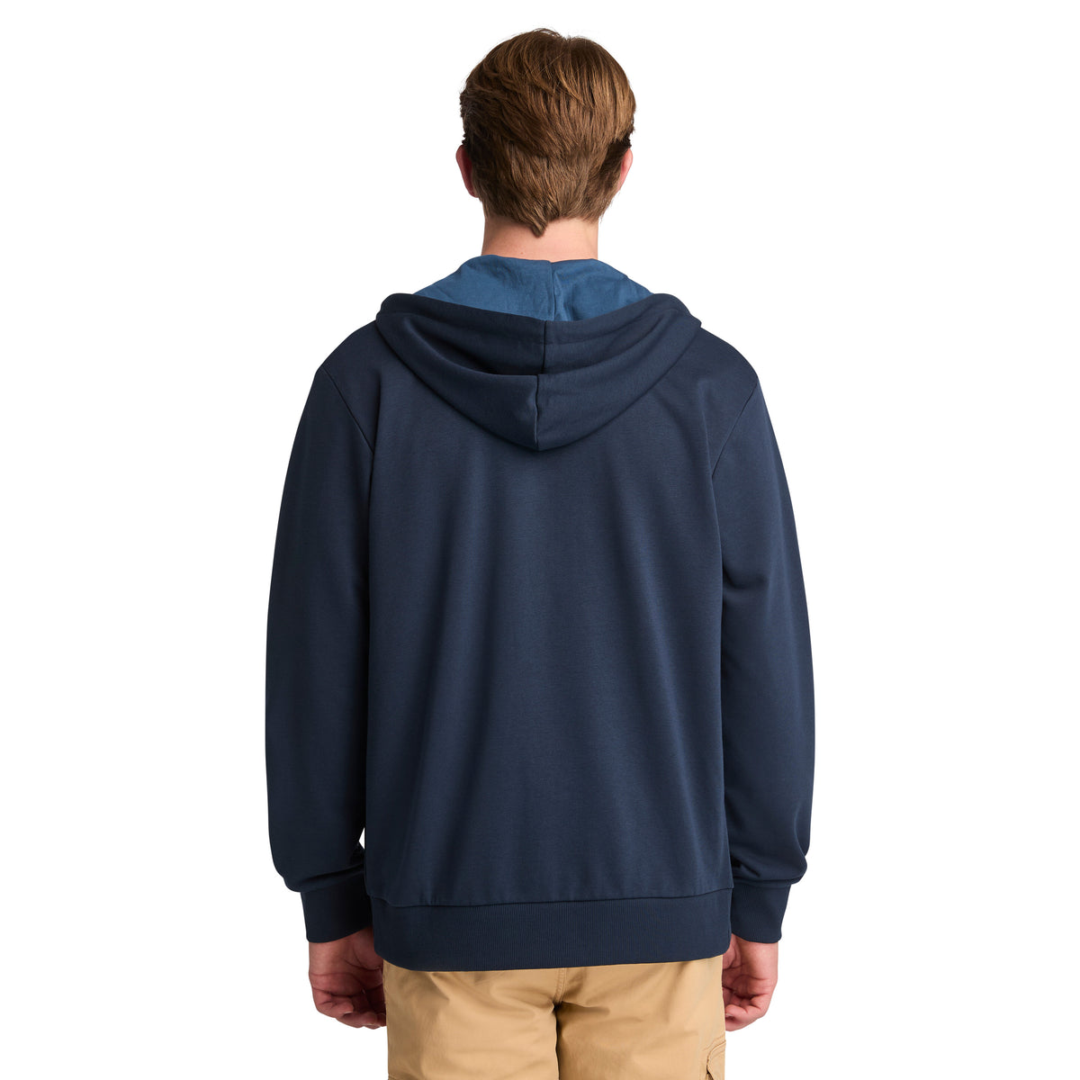 Sudadera para Hombre Oyster River Chest Logo con cierre completo y gorro tipo Hoodie