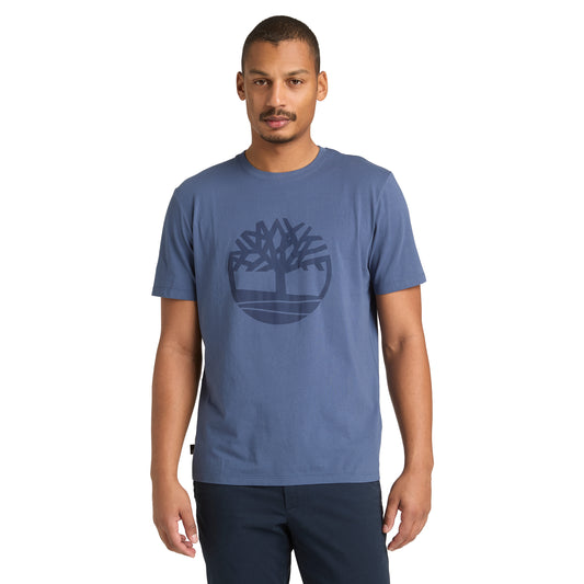 Playera de manga corta de algodón para hombre
