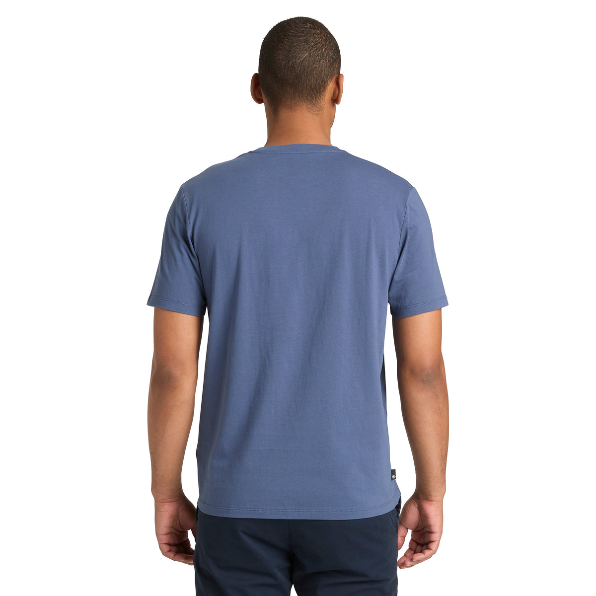 Playera de manga corta de algodón para hombre