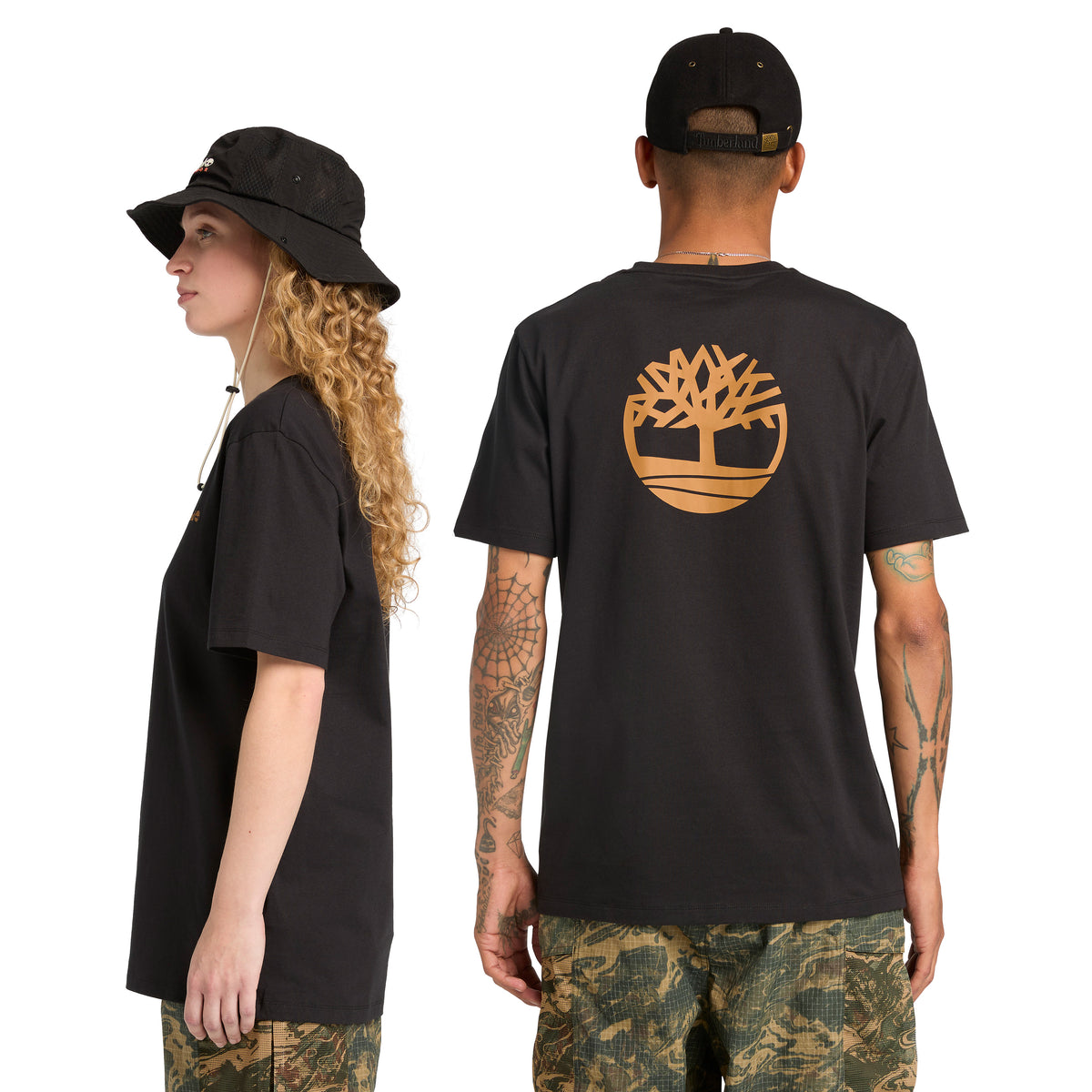 Front And Back Logo Tee