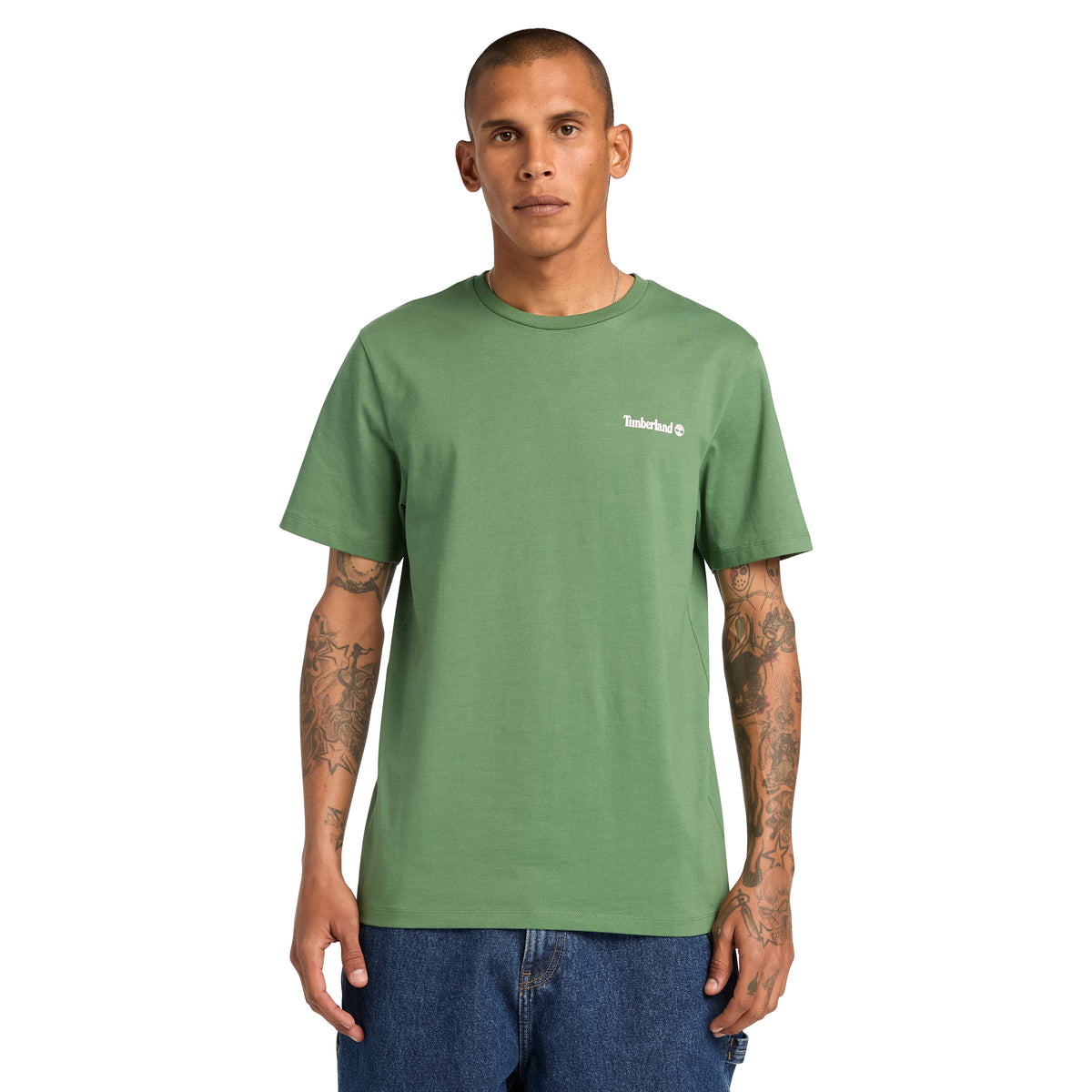 Front And Back Logo Tee