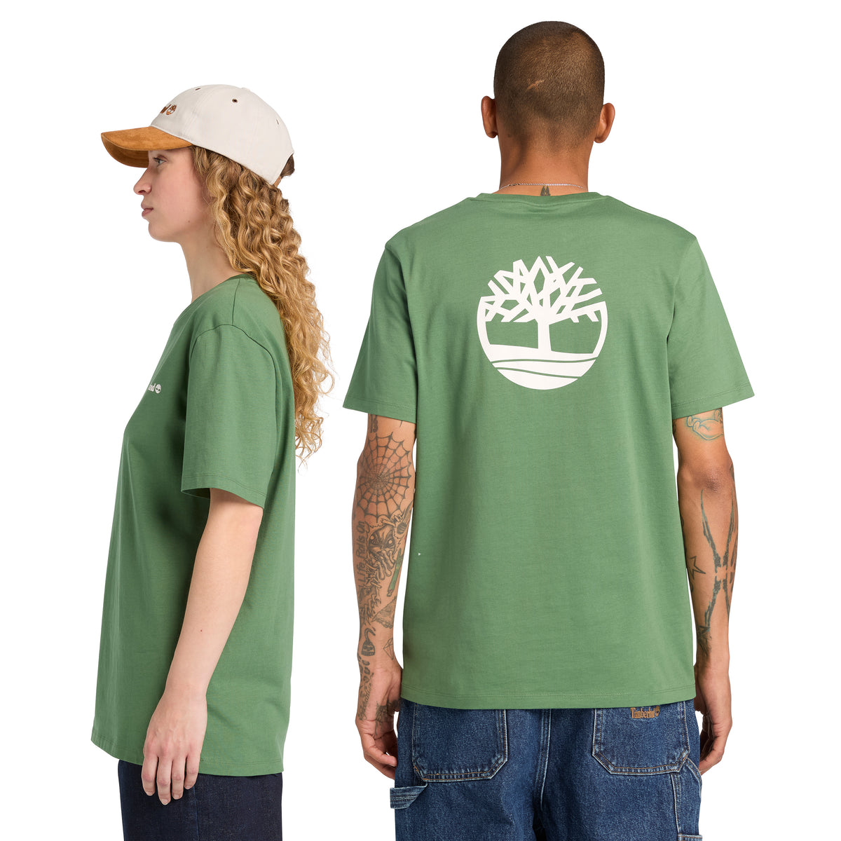 Front And Back Logo Tee