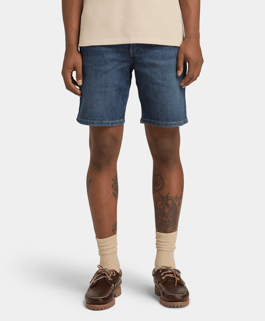 Short stretch de denim para Hombre
