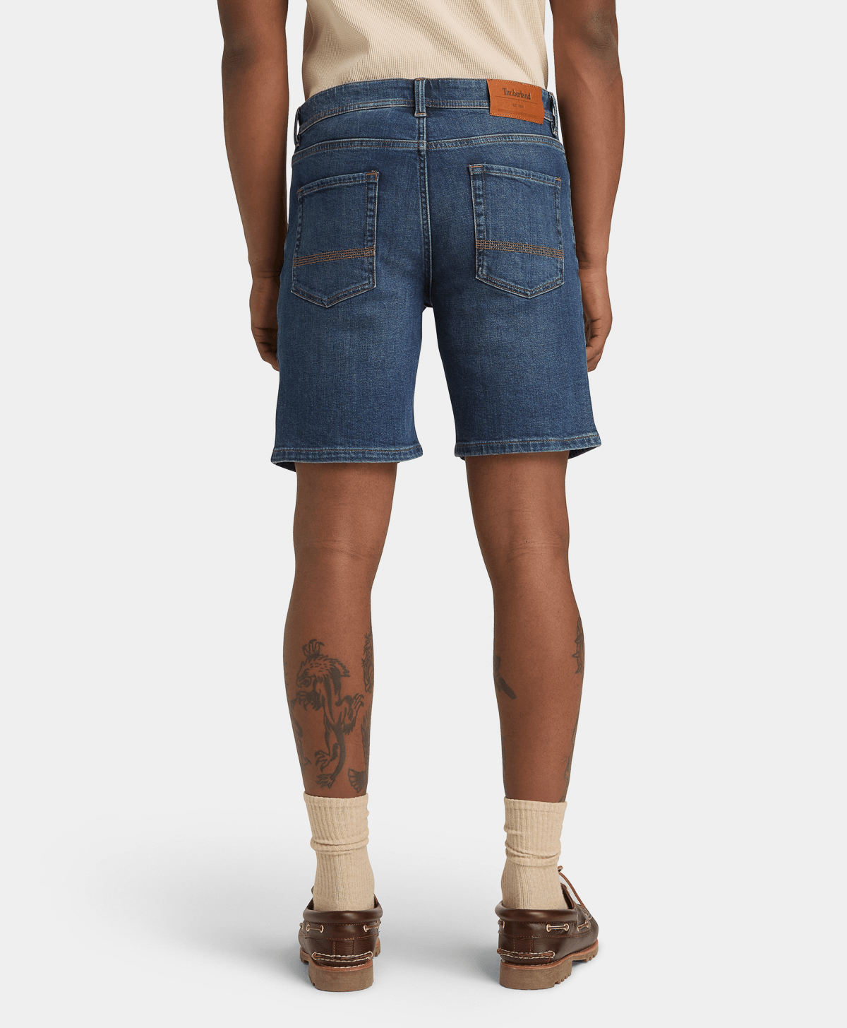 Short stretch de denim para Hombre
