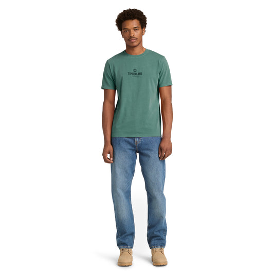 Camiseta de Manga Corta Teñida para hombre