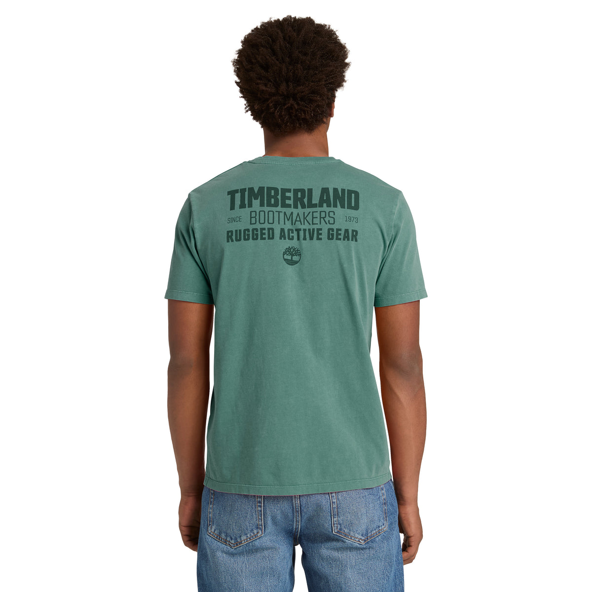 Camiseta de Manga Corta Teñida para hombre