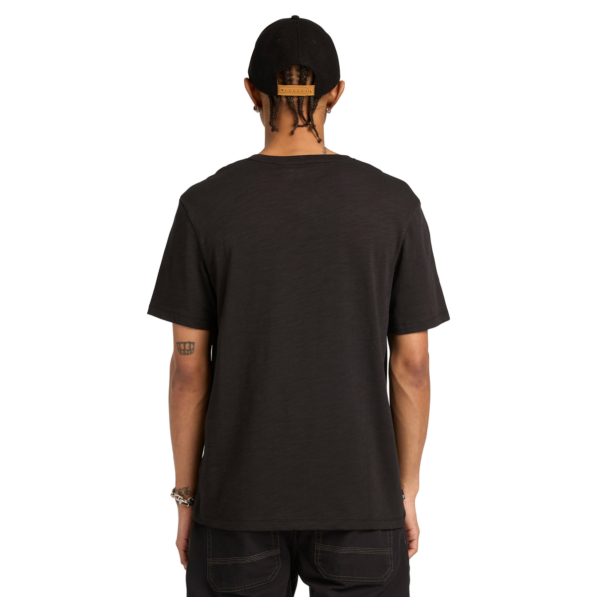 Playera de manga corta con estampado para hombre