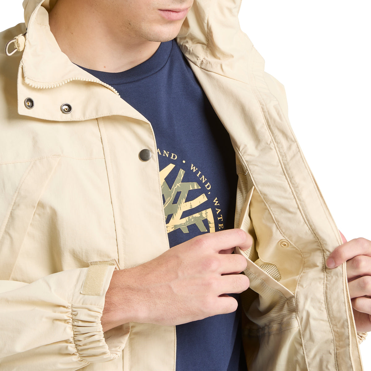 Bomber Stratham de algodón resistente al agua para hombre