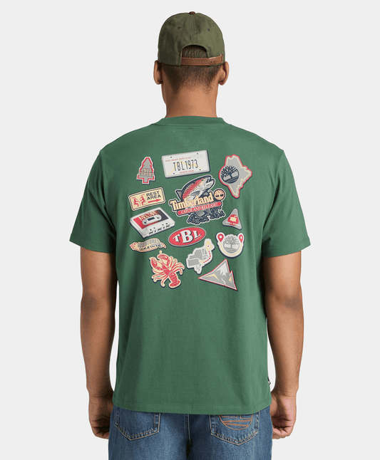 Playera con estampado magnético para Hombre
