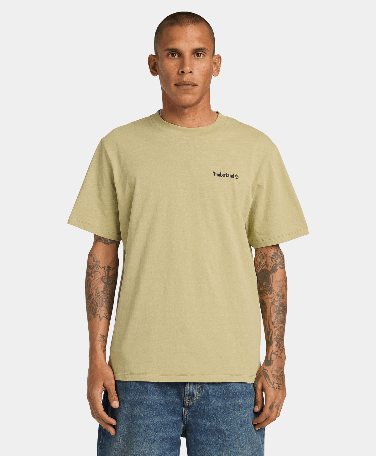 Playera con gráfico de foto de pesca