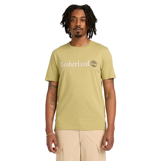 Playera Kennebec River de manga corta con logotipo lineal para hombre