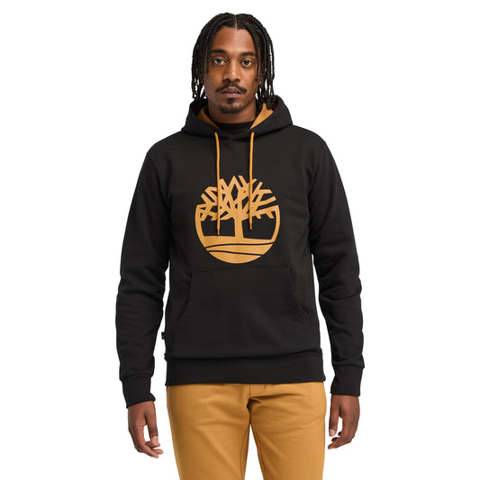 Us Tree Logo Brushback Hoodie