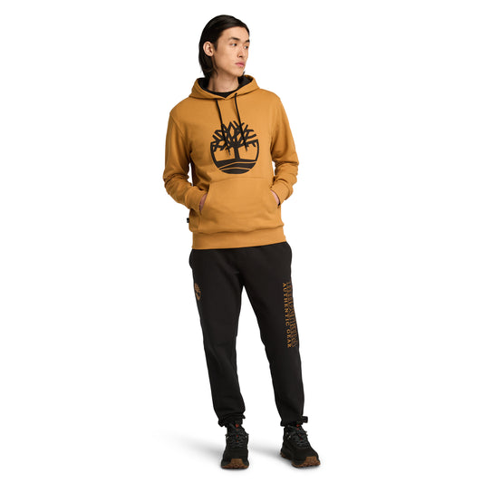 Us Tree Logo Brushback Hoodie