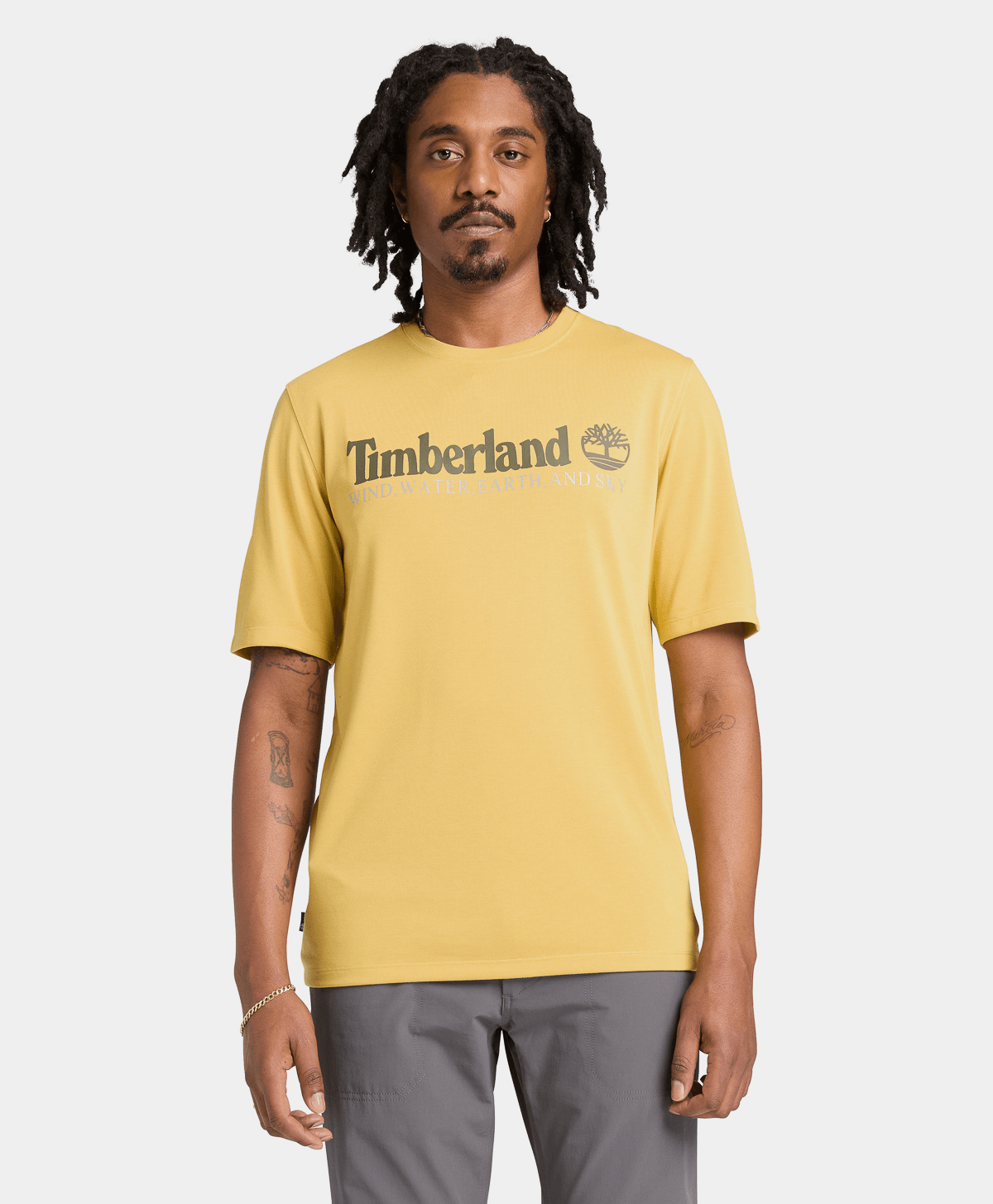 Playera de manga corta para Hombre, Amarillo